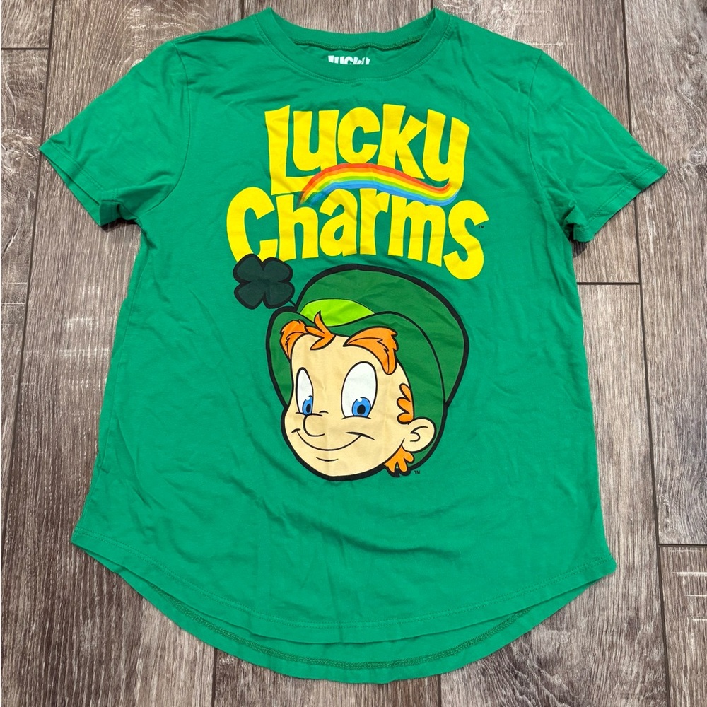 Lucky Charms Cereal TShirt- Size Small ☘️ 🌈